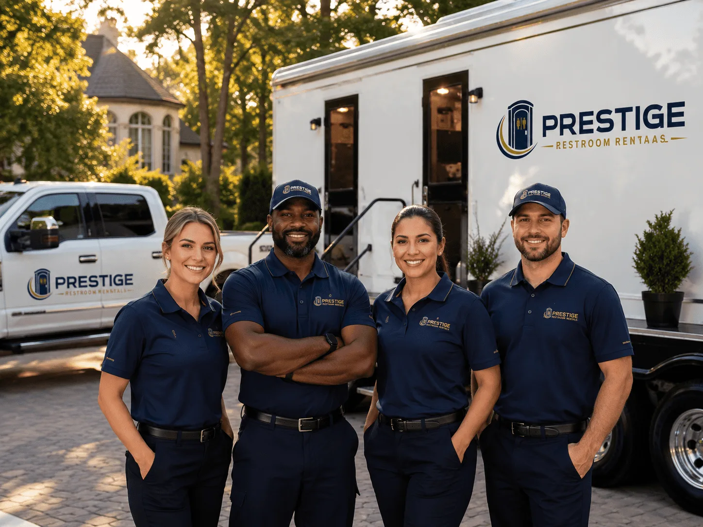 Trusted Luxury Portable Restrooms company in Wellston, MI